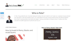 Desktop Screenshot of petespennypicks.com